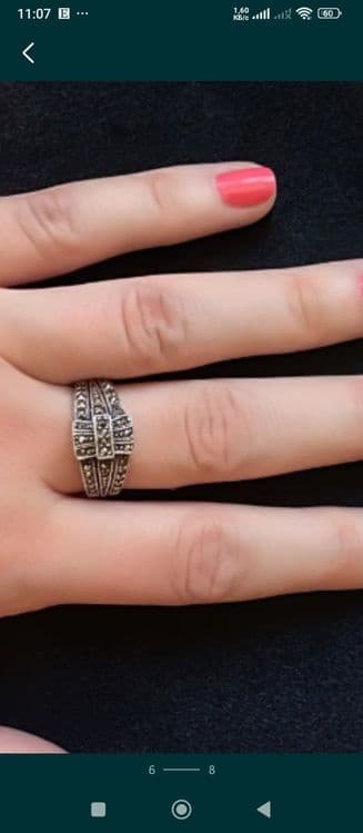 НОВЫЕ! Израиль , госпроба 925°, плетение змейка 925°, 17-18.5 разм. — 4