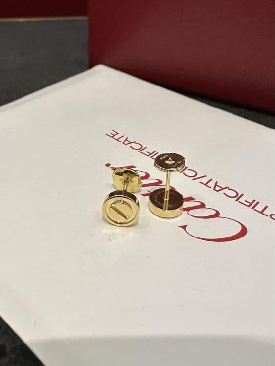 NEW Серьги Cartier LOVE B830125 — 5