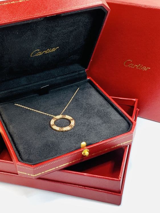 Cartier Love подвеска с бриллиантами — 5