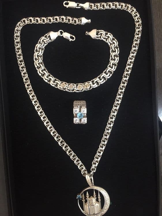 Серебро 925 проба комплект — 1