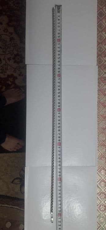 Цепочка серебро 925 проба 62см_55гр — 1