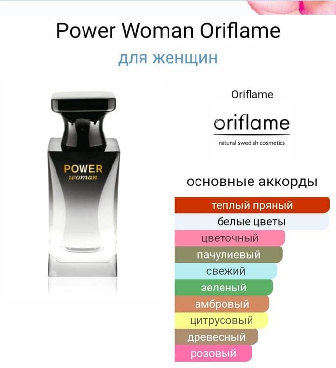 "Power Woman" парфюм. вода от "Oriflame" снятая с производства — 2
