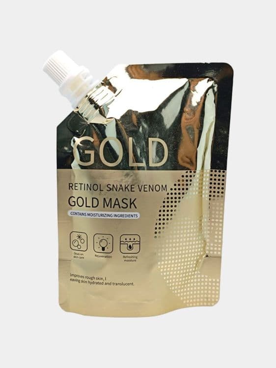 Acid Gold Mask — yuzdagi ajinlarni yo'q qiluvchi oltinrang qalin krem — 1