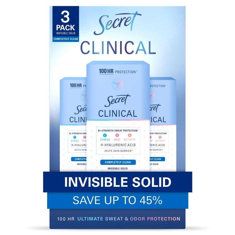 Secret Clinical Strength антиперспирант из Америки