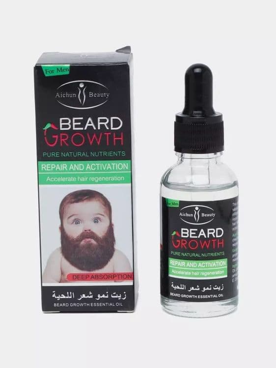 Soqol va mo'ylovni o'stirish uchun yog' Beard Growth, 40ml — 1