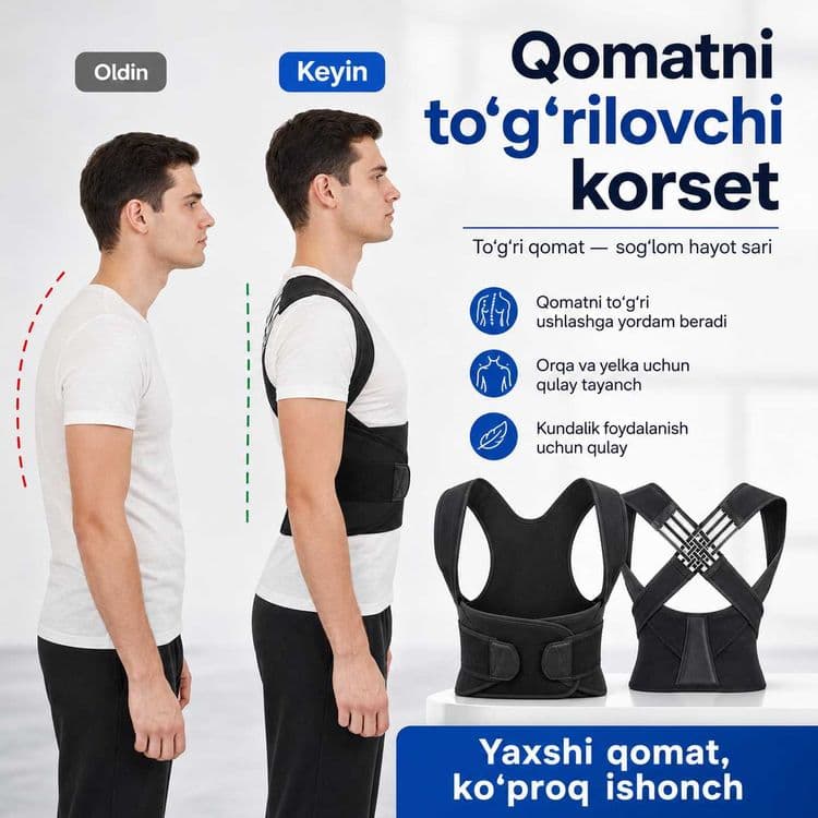 Korset umurtqa pog'onasini tuzatuvchi — 2