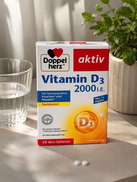 Doppelherz aktiv Vitamin D3 50шт