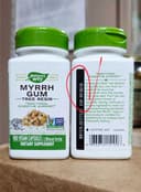 ДОСТАВКИ НЕТ Nature's Way MYRRH GUM смола мирры, древесная смола 550мг