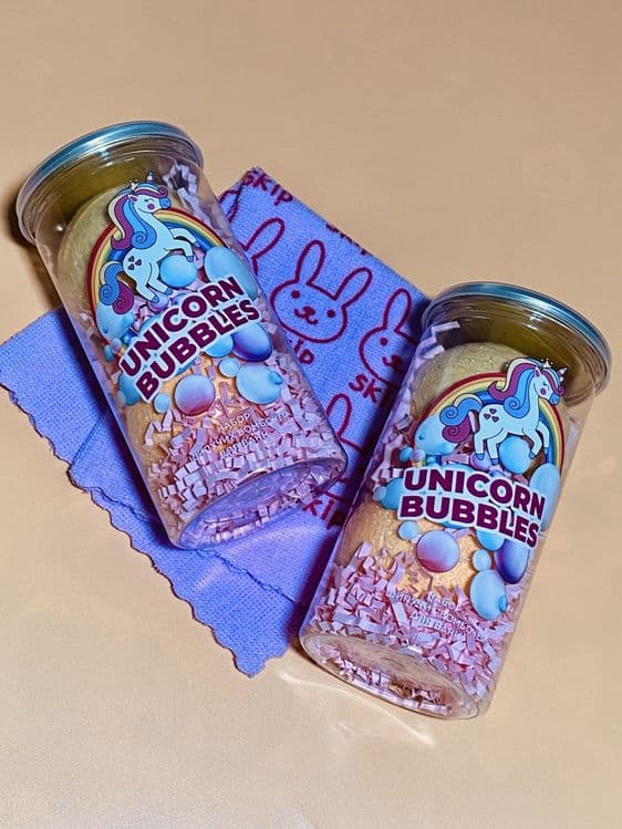 Бомбочки для ванны из Москвы. Unicorn bubbles. Большие. 2 шт. в наборе — 3