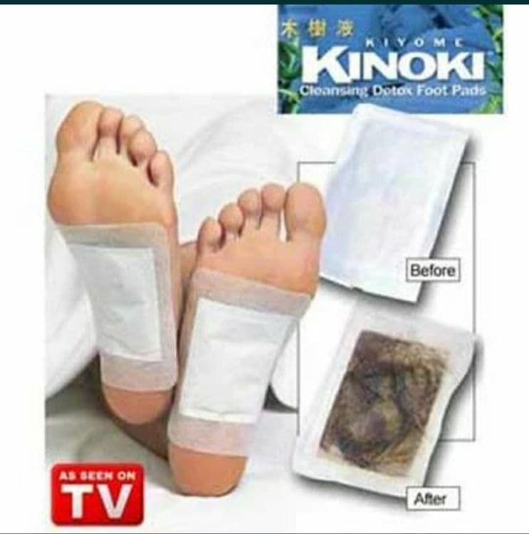 Даставка безплатная, Kinoki - Детокс пластырь для ног. Оргинал — 9