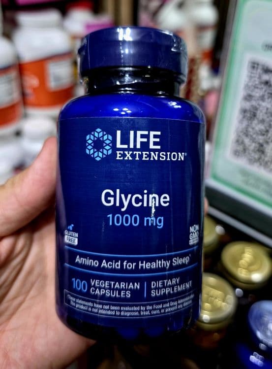 ДОСТАВКИ НЕТ Life Extension глицин 1000мг на каждую капсулу 100шт USA — 1