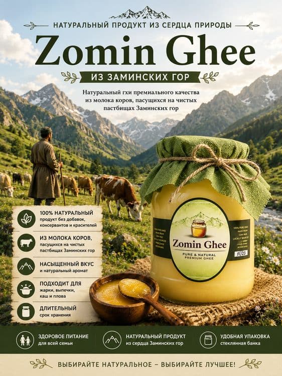 Ghi zomin togʻlaridan  Гхи из заминских гор — 1