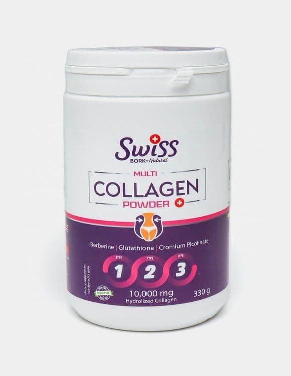 Swiss Bork Multi Collagen Powder, 330 gr, мультиколлагеновый по — 3