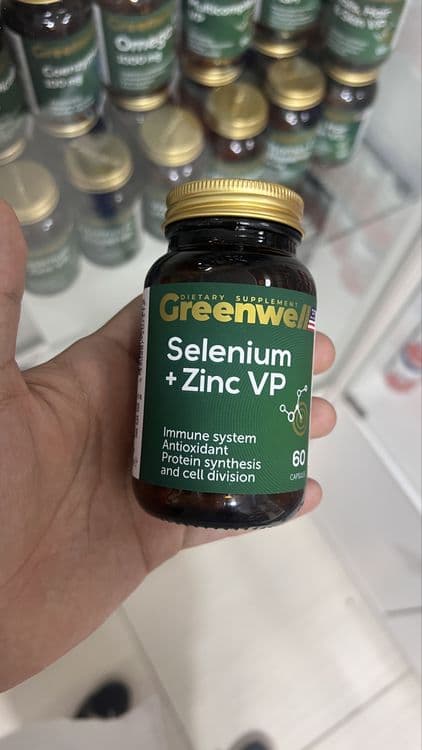 БАД от компании GREENWELL (США) Selenium + Zinc — 1