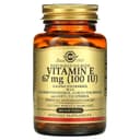 Solgar, витамин Е, 67 мг (100 МЕ), Солгар, Vitamin E 100