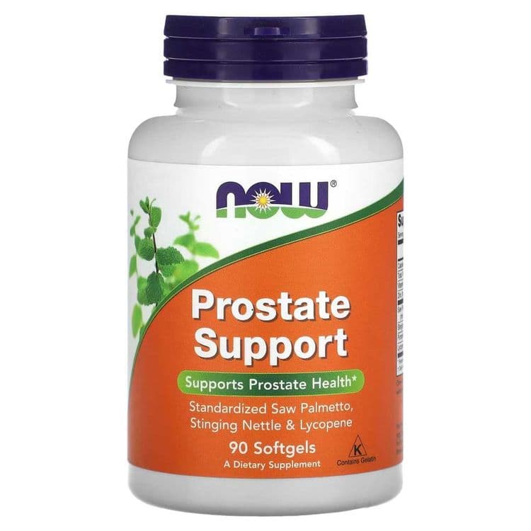 NOW Foods, Prostate Support, 90 мягких таблеток.  для простаты — 3