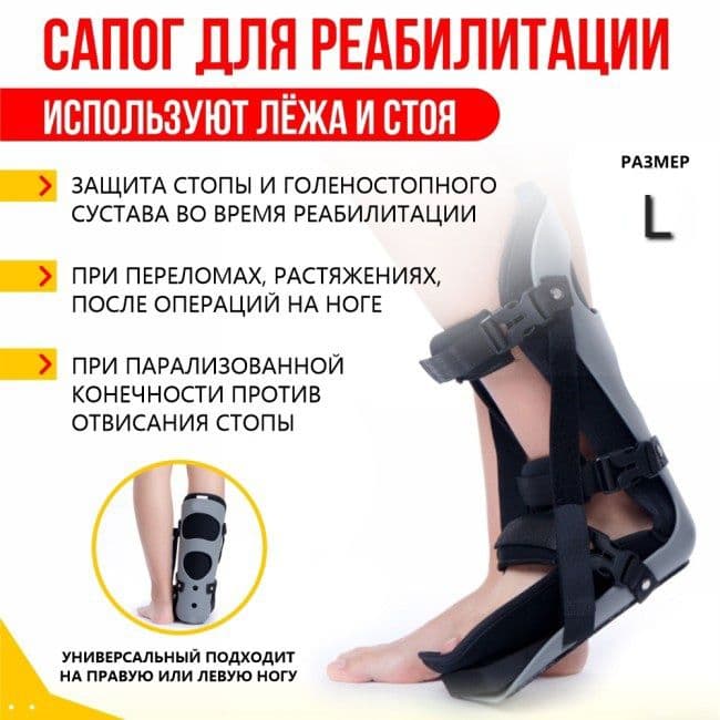 Деротационный ортез 
и переломе шейки
бедра — 2