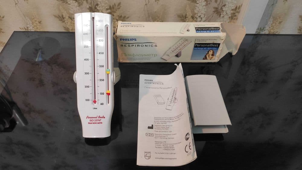Пикфлоуметр Philips Respironics Personal Best — 4