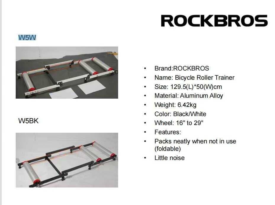 Рекламная акция 20% Роллерный станок ROCKBROS вес 6 кг — 2