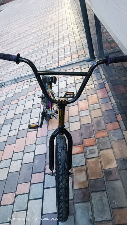 BMX  оригинал собирал сам втулки новые поставил — 2
