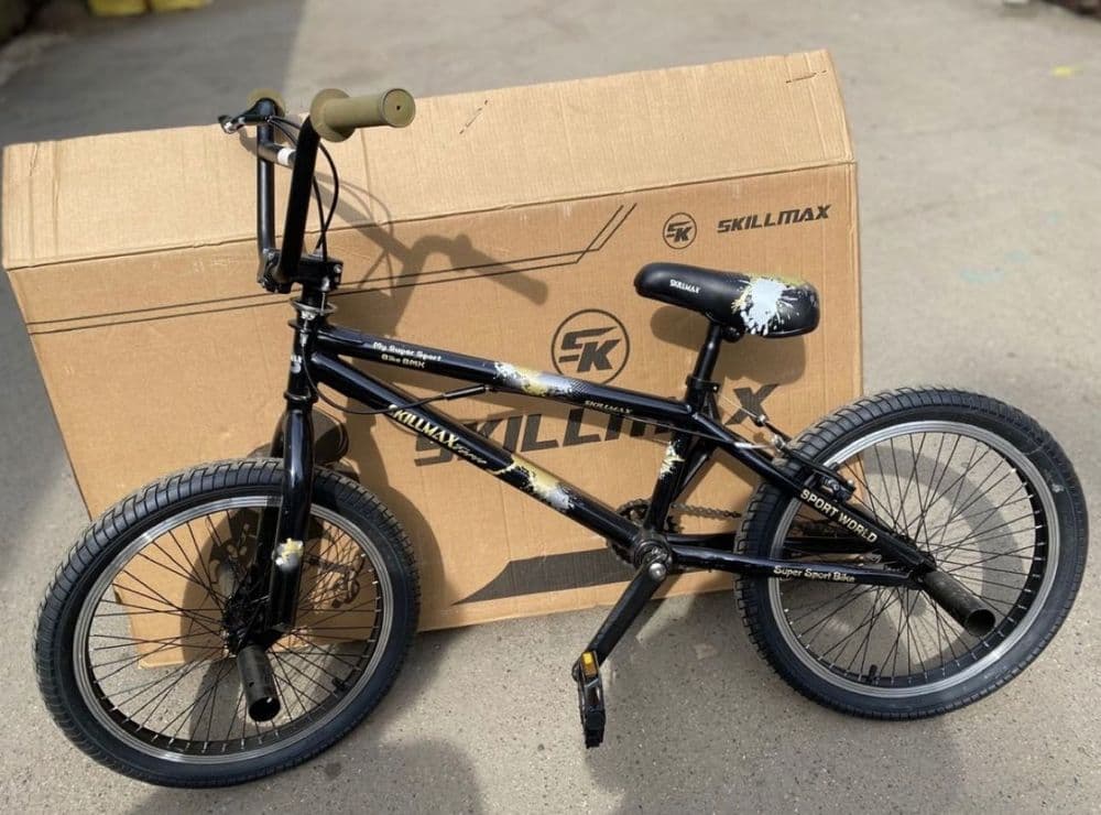 BMX велосипед Skillmax 20 — для трюков, пеги, 360° руль — 9