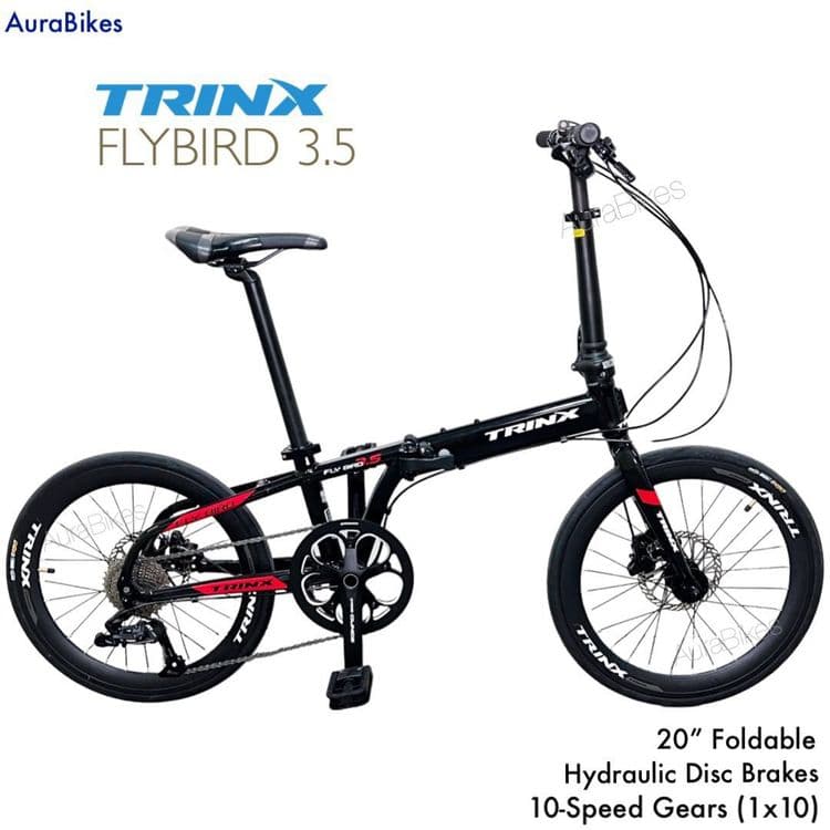 Велосипед складной TRINX FLYBIRD 3.5 (Италия) гидравлика — 1