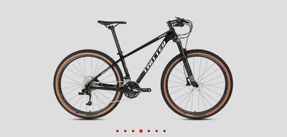 Скидка 35%  Карбоновый велосипед TWITTER LEOPARD LT 2026 — 4