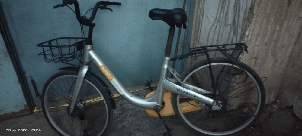 Велосипед OBike в Нукусе — 1