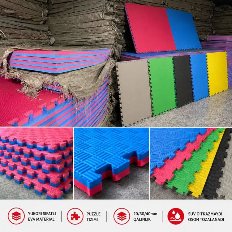 Tatami Sport mat Dayan kovrik tatami Optom va dona татами будо мат — 1