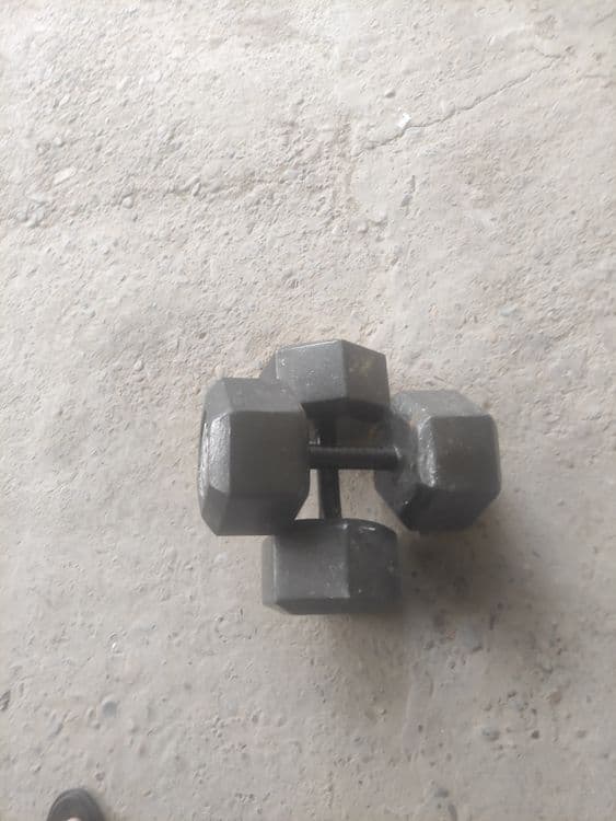 Gantel 15 kg dan 2 ta — 4