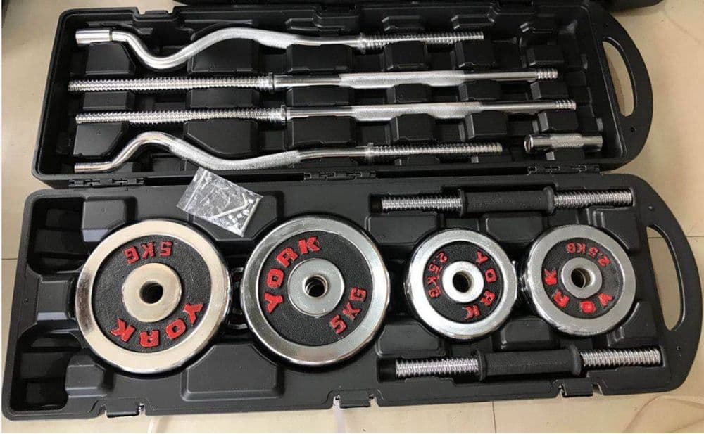 Гантел штанга набор 55кг 50кг — 5