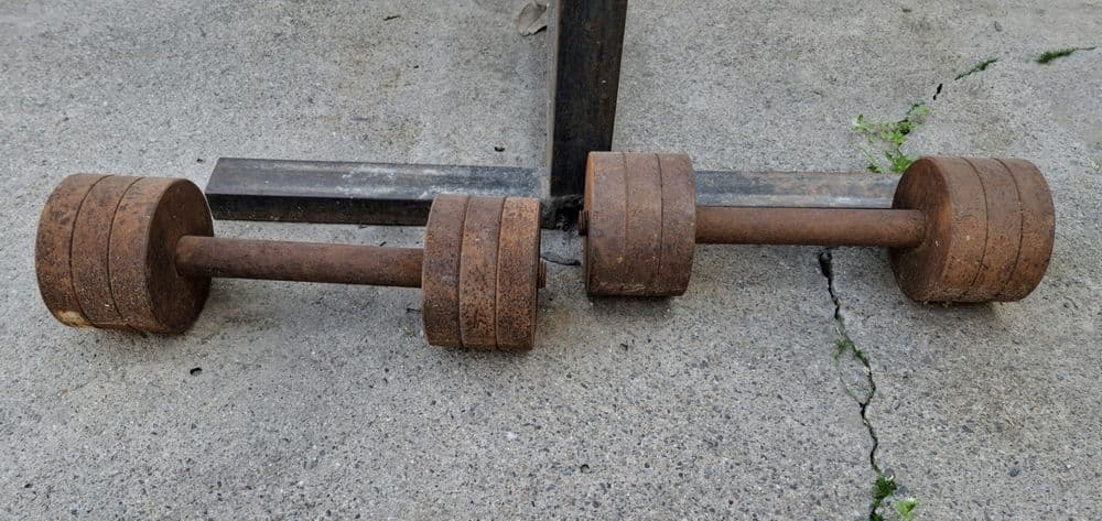 Тренажёр, штанга,гантели — 5
