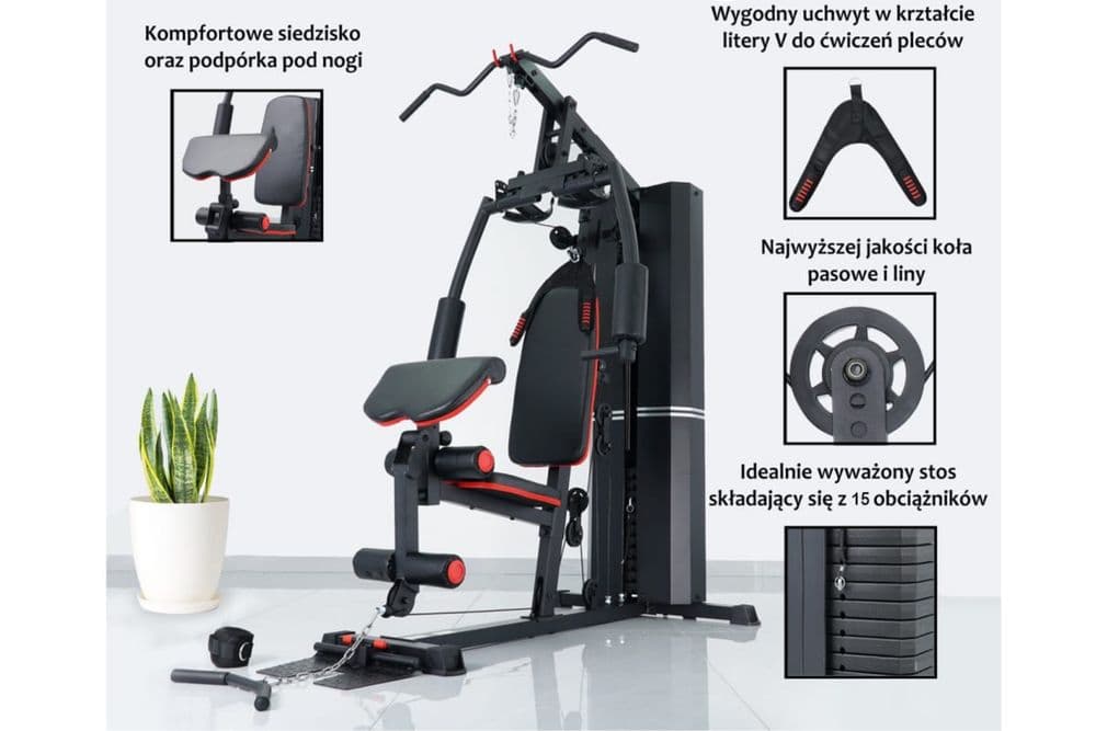 Многофункциональный силовой тренажёр Sport 007 Velo-70109 — 7