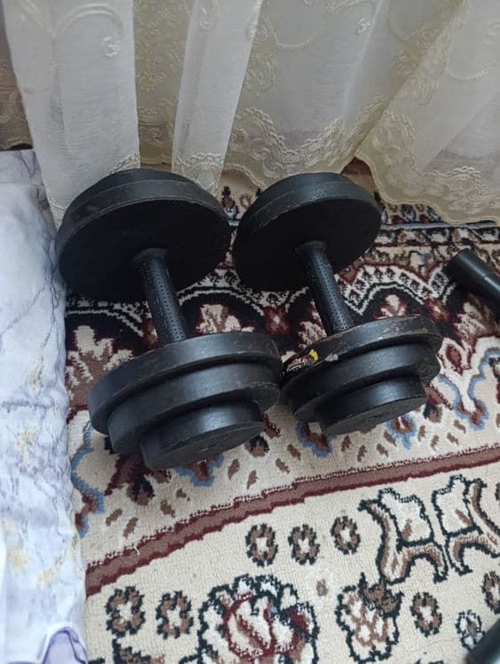 12  кг лик 2 та 24 KG гантел сотилади — 3