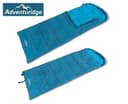 Adventuridge (Германия) комфортный спальный мешок в форме одеяла