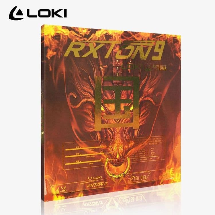 Профессиональная накладка настольного тенниса фирмы Loki Rxton 9 — 2
