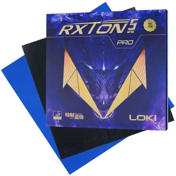 Профессиональная накладка настольного тенниса фирмы Loki Rxton 9 — 5