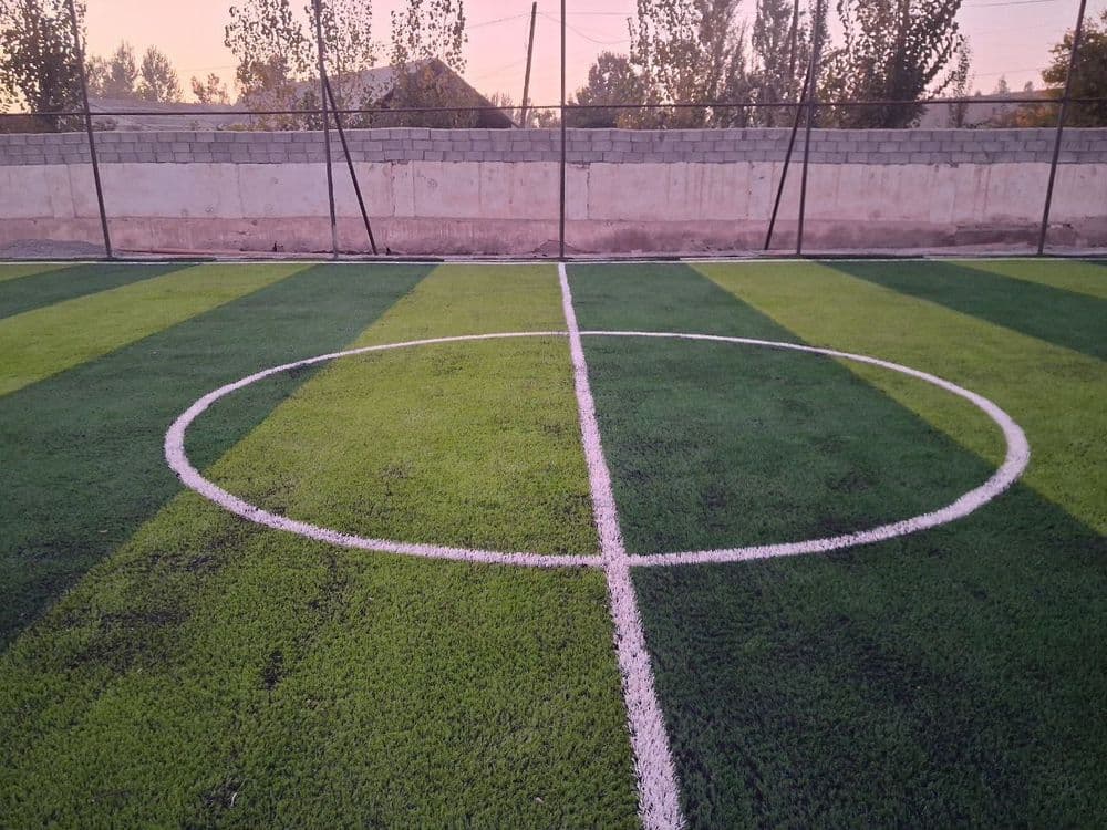 Mini stadion qurish xizmati fudbolniy polya detiaki, plashatka 40x20kv — 3