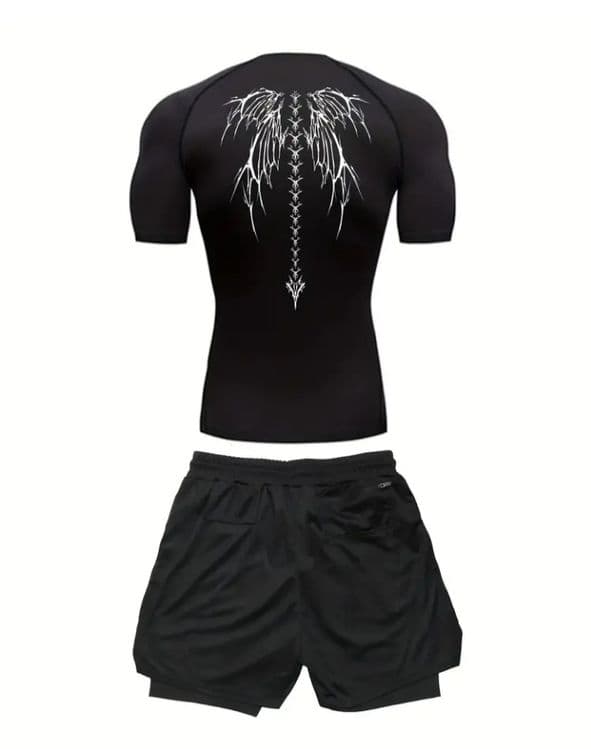 Erkaklar sport kiyimi, Fitness forma, 3tasi 1 da — 2