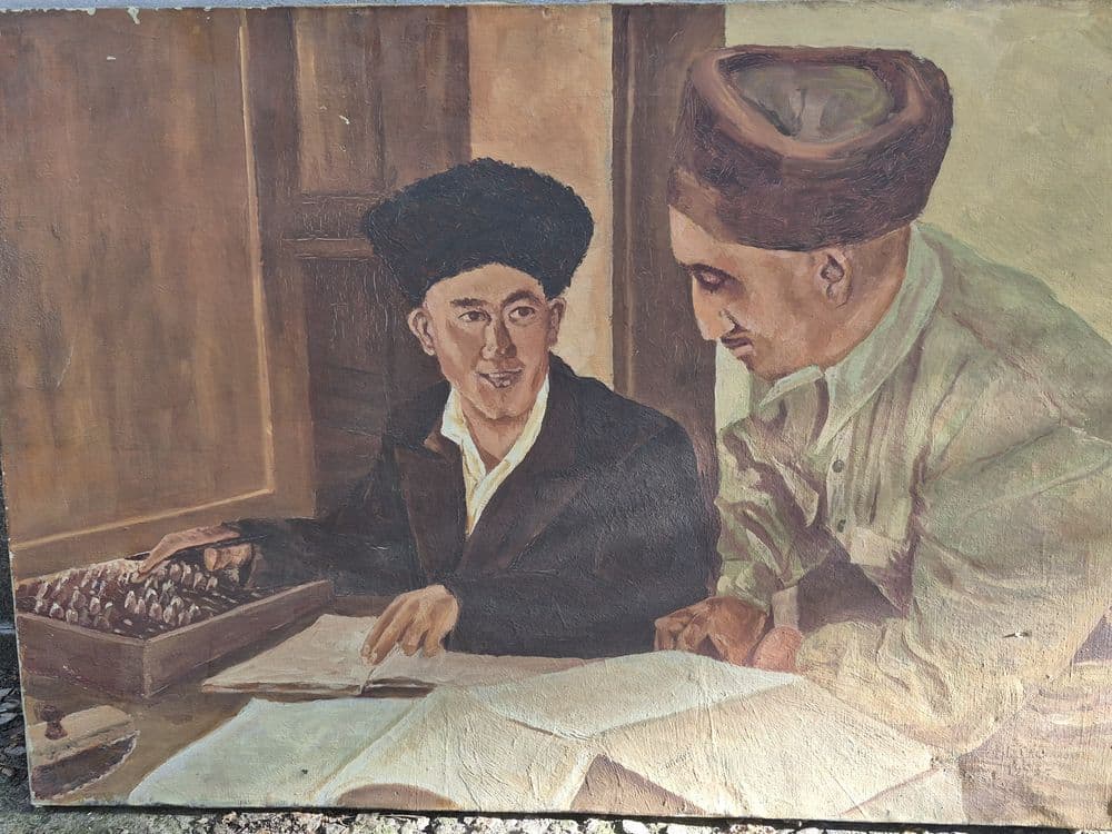 Картина маслом В.Б. Плеханов — 1