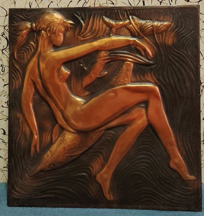 Картины чеканка по металлу — 3