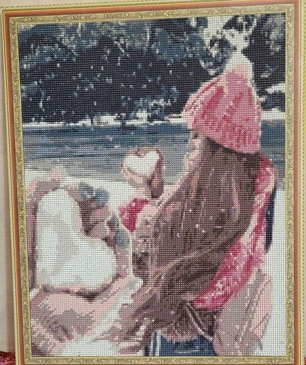 Алмазная мозайка  на подрамнике — 2