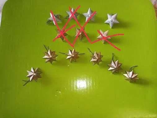 Звездочки военные на погоны. СССР. — 1