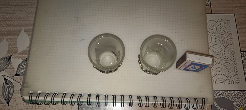 Продаю сувенирные стопки с подставкой Санкт-Петербург 2 шт. — 2