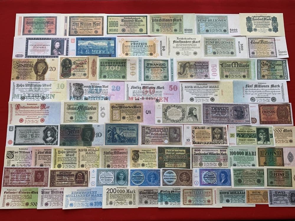 Коллекция Рейхсбанкнот Германии 110 Бонн — 2