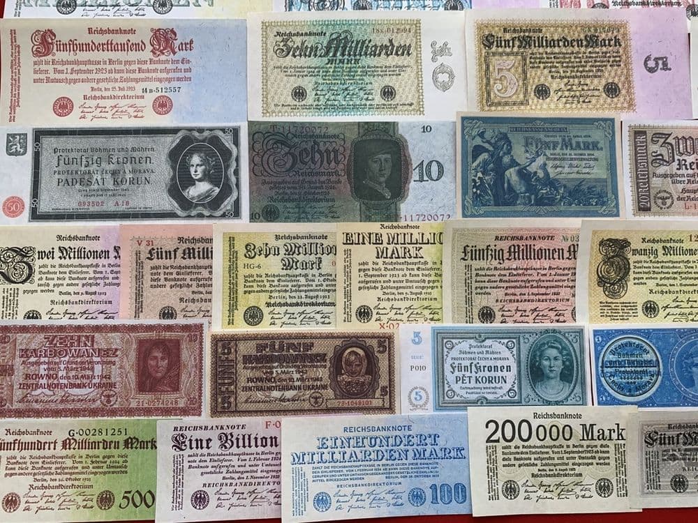 Коллекция Рейхсбанкнот Германии 110 Бонн — 8