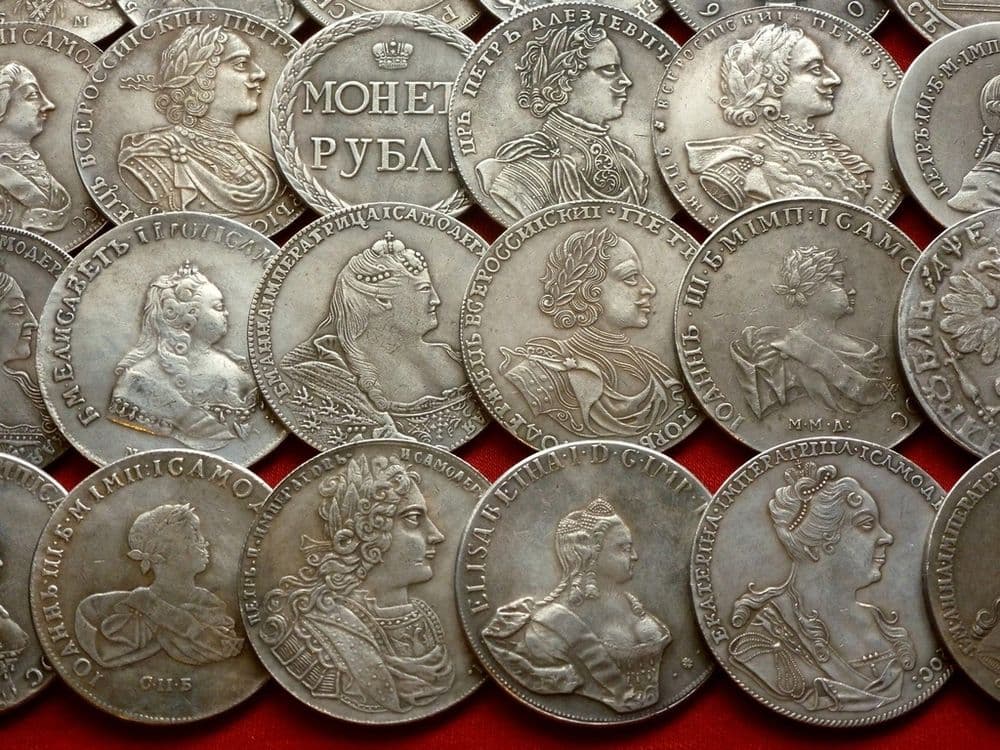 Полная коллекция Царских рублей. 130 штук — 5