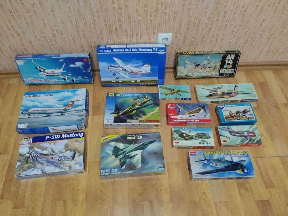 Модель сборная. Бомбардировщик Ту-20  ( 1:100  ) — 7