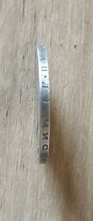 монета СССР серебро полтинник 1927г — 9