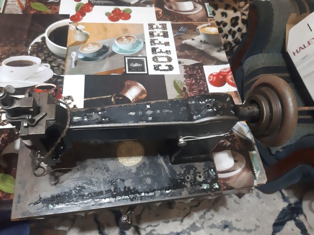 Машинка падузлик  французкая  оригинал антиквар — 1